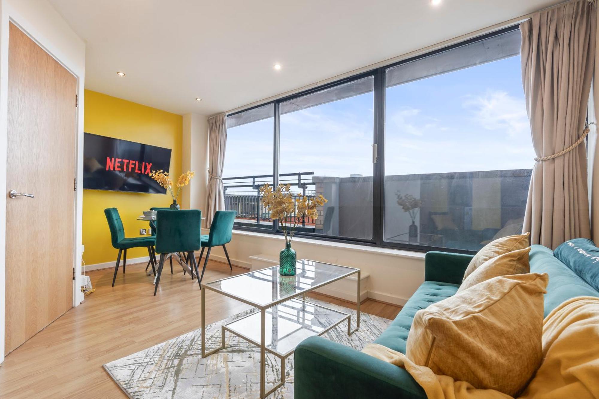 Apartment 1 Bedroom Cosy - Skyline View - Centre